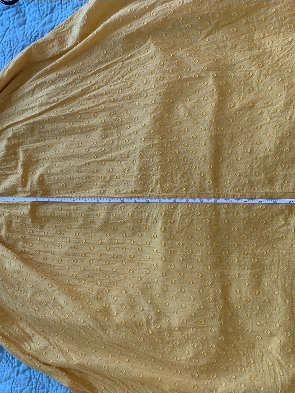 Smocked Puff-Sleeve Maxi Dress in Mustard Yellow - Picture 7 of 10